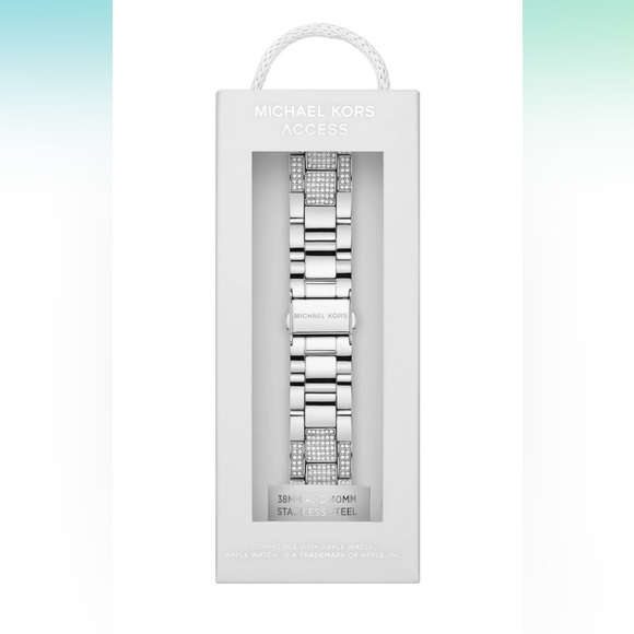 Michael Kors Band for Apple Watch; Stainless Steel Smart Watch Bands - Picture 1 of 14